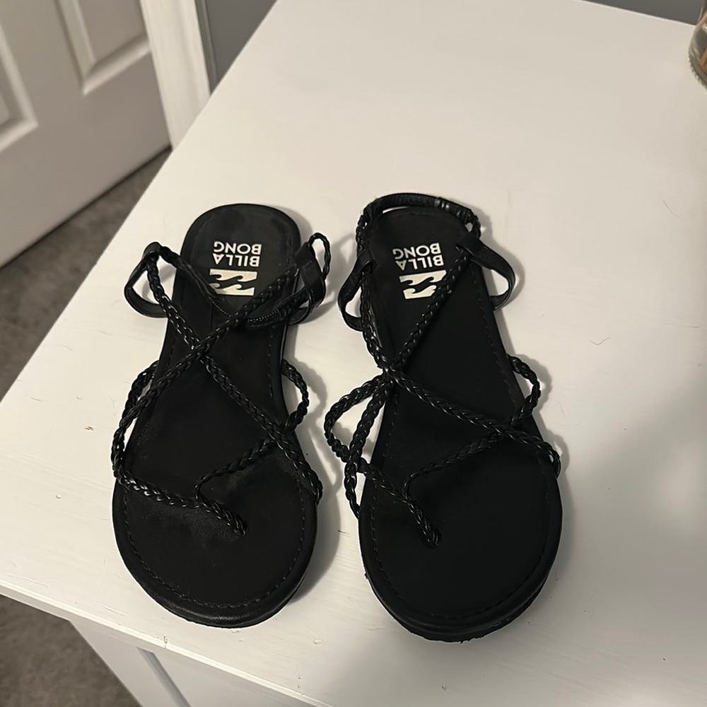 Billabong Women's Black Sandals